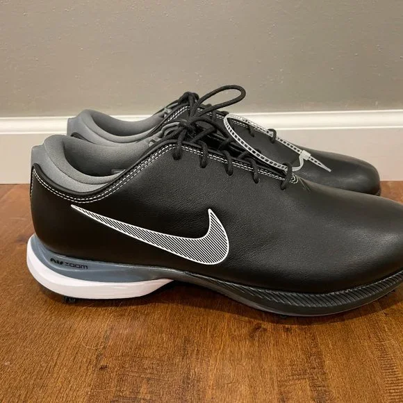 Nike Air Zoom Victory Tour 2 CW8155-001 Black Golf Shoes Cleats Men's 10.5 - New - Picture 1 of 8